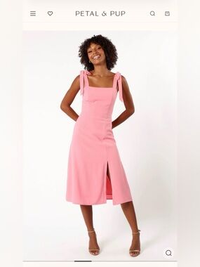 Petal & Pup Laurel Dress - Pink Size 8